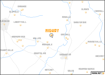 map of Midway