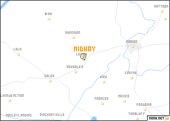 map of Midway