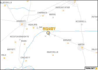 map of Midway