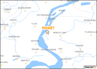 map of Midway