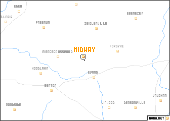 map of Midway