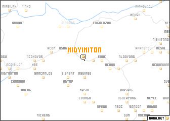 map of Midyimitón