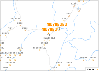 map of Midyobo