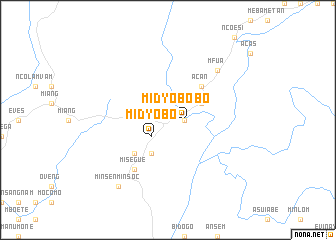 map of Midyobo