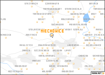 map of Miechowice