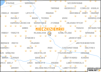 map of Mieczki Ziemaki