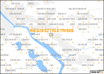 map of Miedzeszyn Letnisko