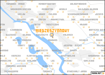 map of Miedzeszyn Nowy