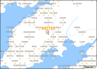 map of Mieites