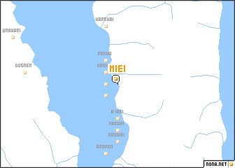 map of Mièi