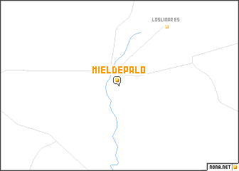 map of Miel de Palo