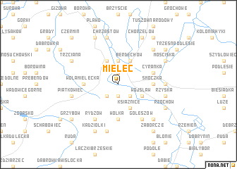 map of Mielec