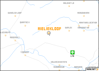map of Mieliekloof
