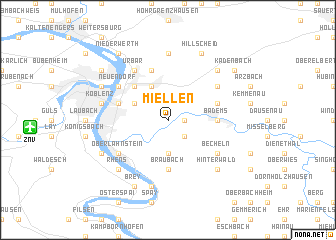 map of Miellen