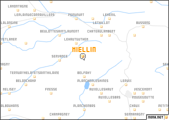 map of Miellin