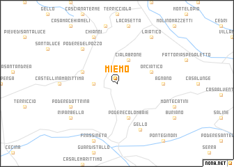 map of Miemo