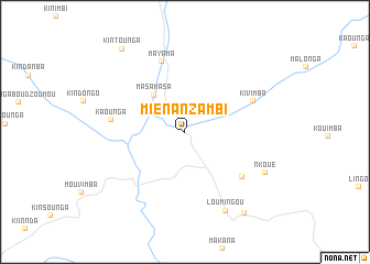 map of Mienanzambi