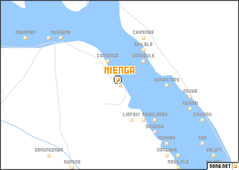 map of Mienga