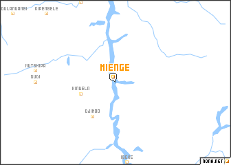 map of Mienge