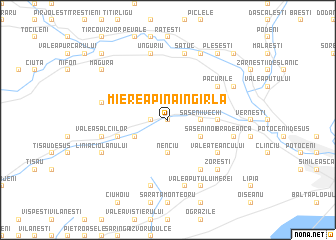 map of Mierea Pînă în Gîrlă