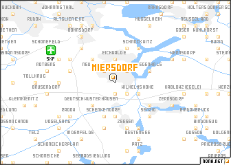 map of Miersdorf