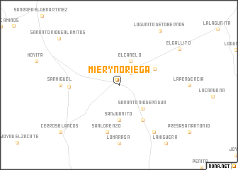 map of Mier y Noriega