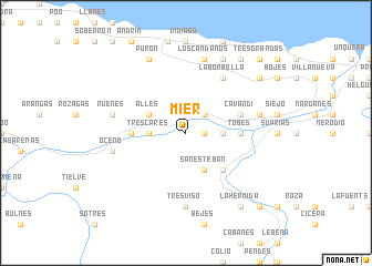 map of Mier