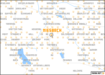 map of Miesbach