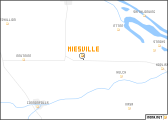 map of Miesville