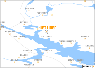 map of Miettinen