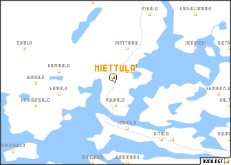 map of Miettula