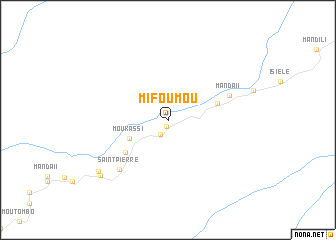 map of Mifoumou