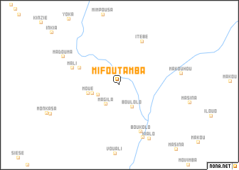 map of Mifoutamba