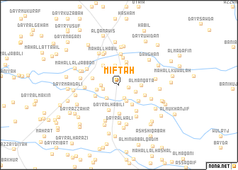 map of Miftāḩ