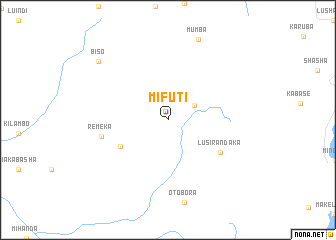 map of Mifuti