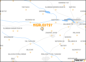 map of Migalëvtsy