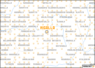 map of Migalla