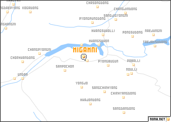 map of Migam-ni