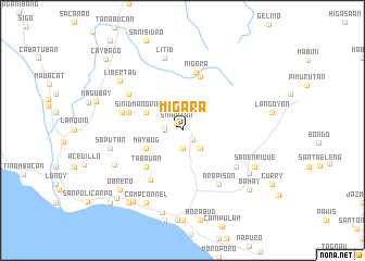 map of Migara