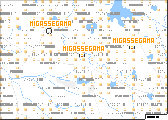 map of Migassegama