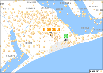 map of Migbodji