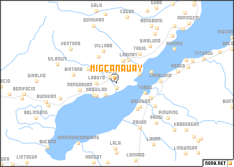 map of Migcanauay