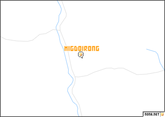 map of Migdoirong