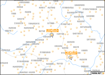 map of Migina