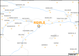 map of Migirlo