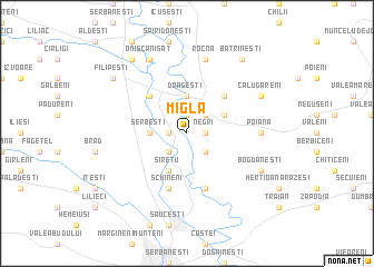 map of Mîgla