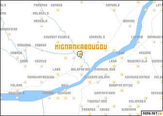 map of Mignankabougou