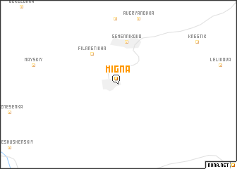 map of Migna
