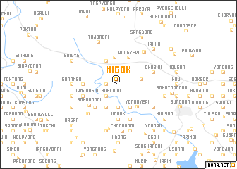 map of Migok