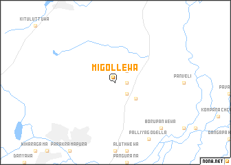 map of Migollewa